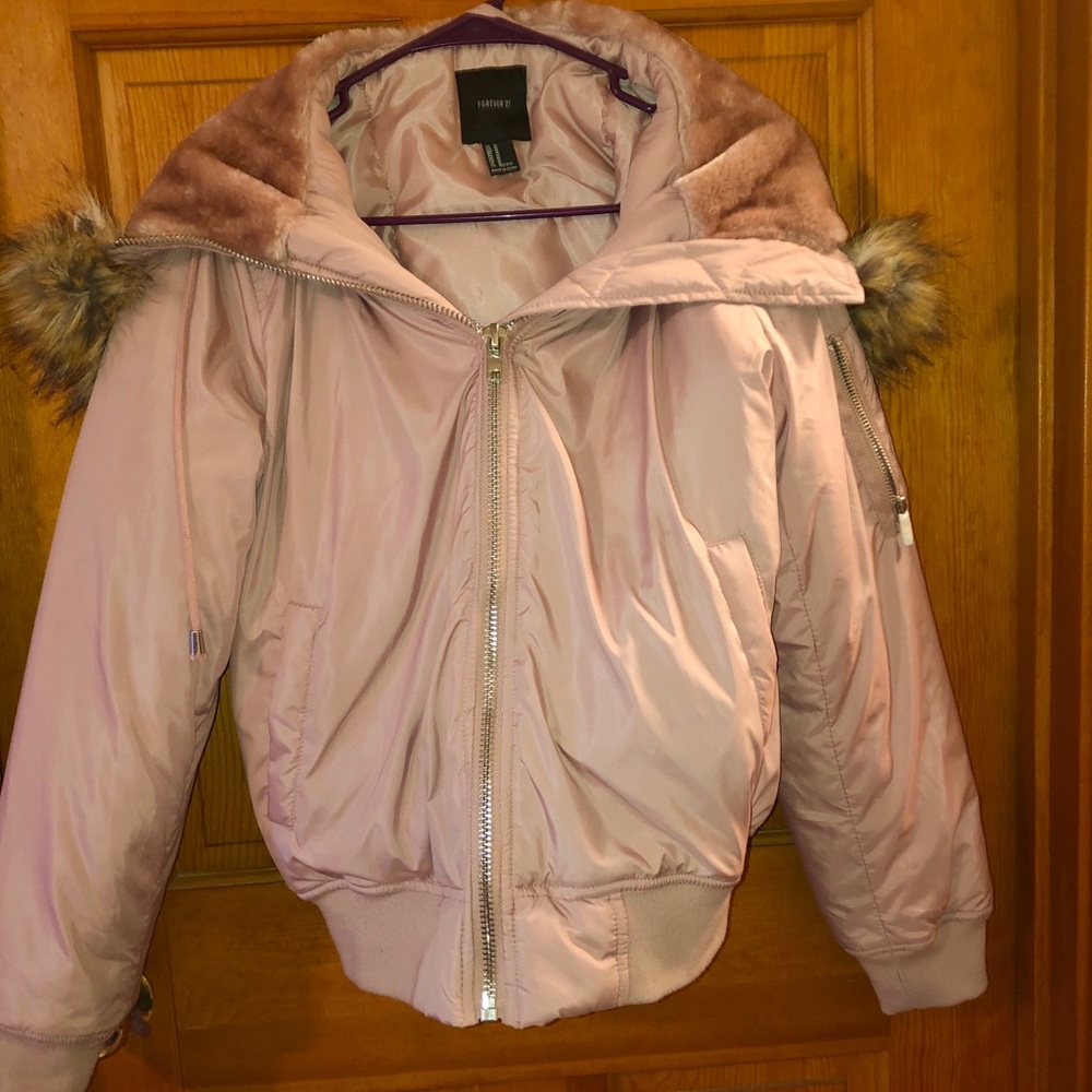 Forever 21 Faux Fur Jacket